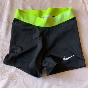 Nike spandex shorts